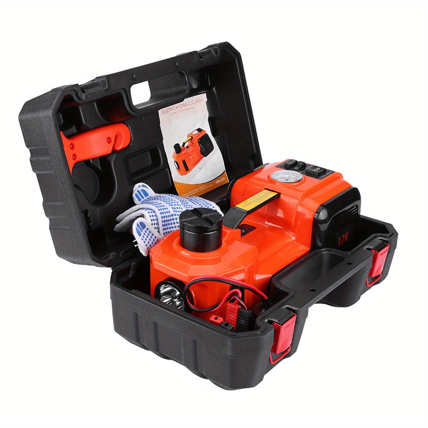 5Ton DC Automotive Electric Hydraulic Floor Jack for Garage and Emergency Equipment 12V Car