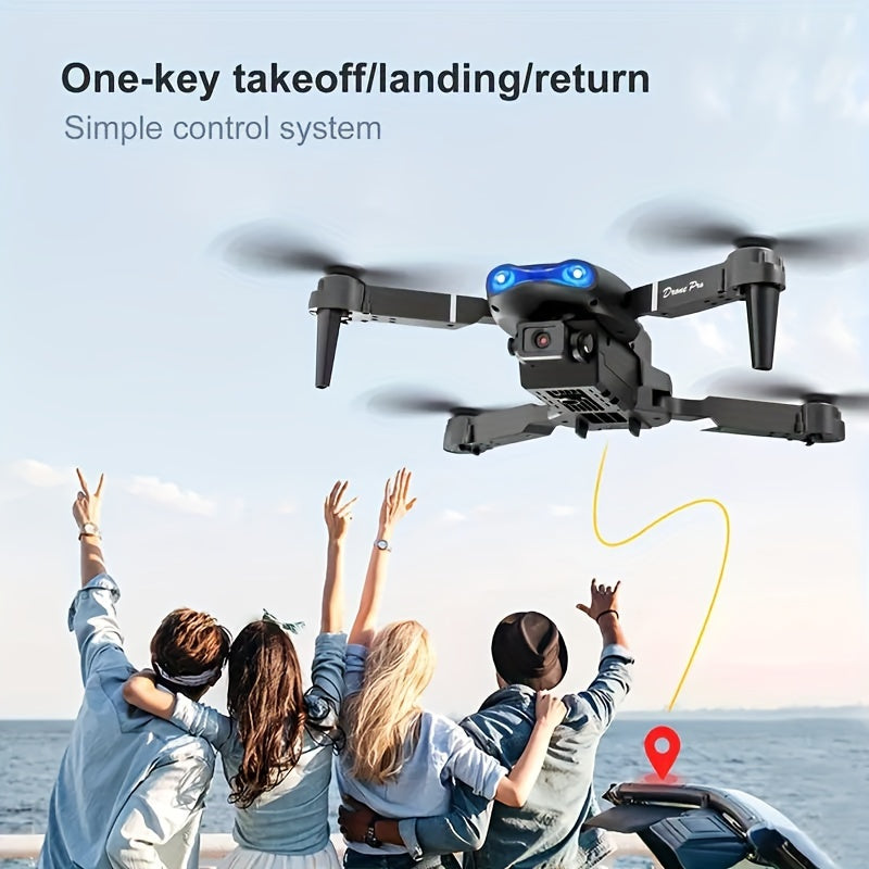 NEW E99 K3 Professional RC Drone, Dual Camera Double Folding RC Height Hold Remote Control Toy