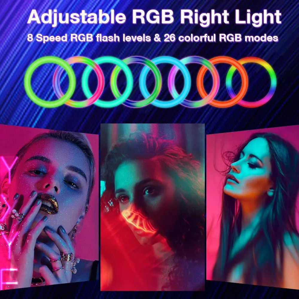 RGB Ring Light Lamp with led remote control