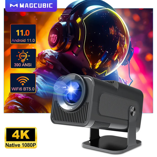 Magcubic 4K Android 11 Projector Dual Wifi6 BT5.0 1920*1080P Cinema portable Projector