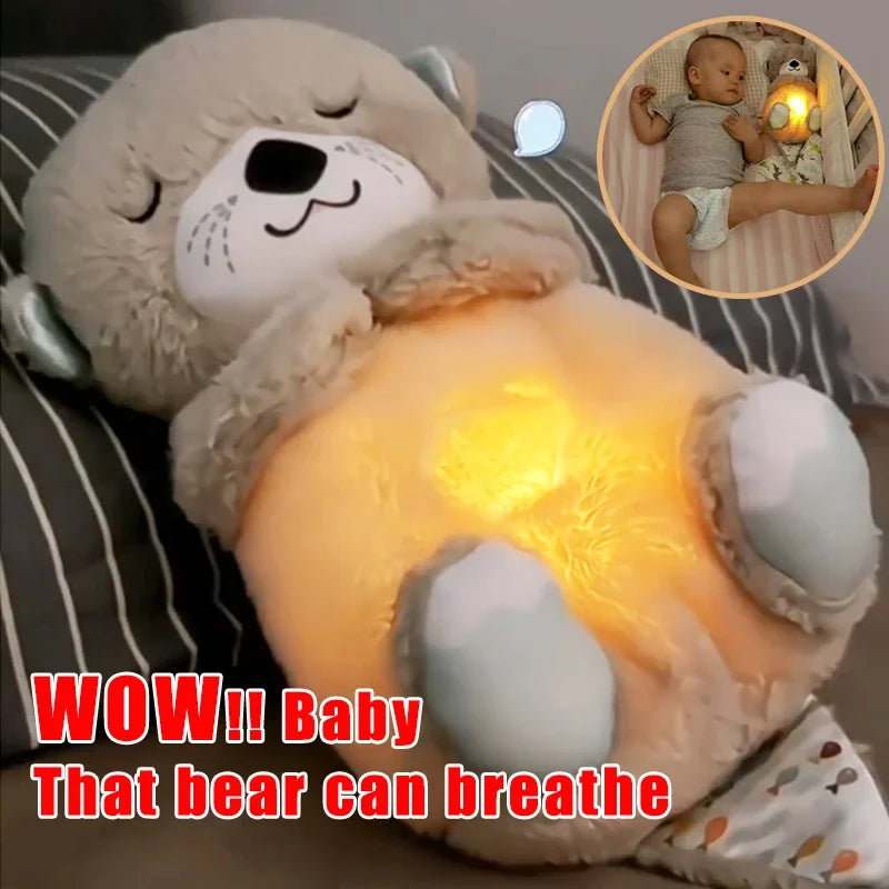 Baby soothing light up bear with sleepy music