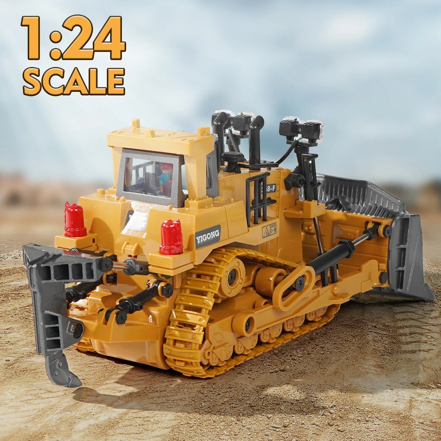 Remote control construction vehicles