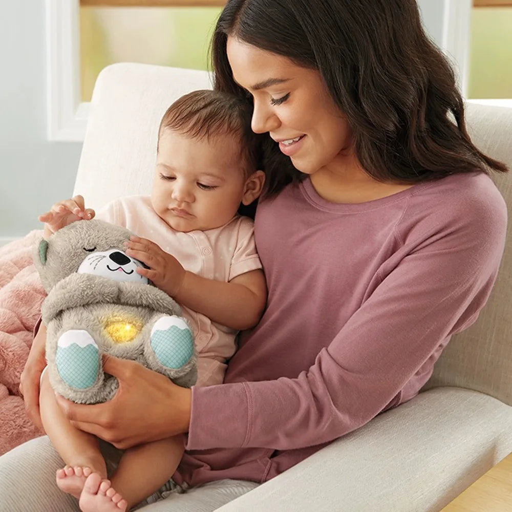 Baby soothing light up bear with sleepy music