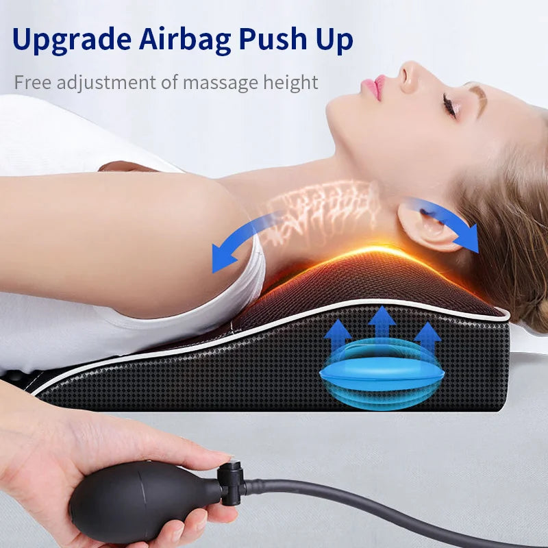 Electric Head Neck Cervical T Body Massager