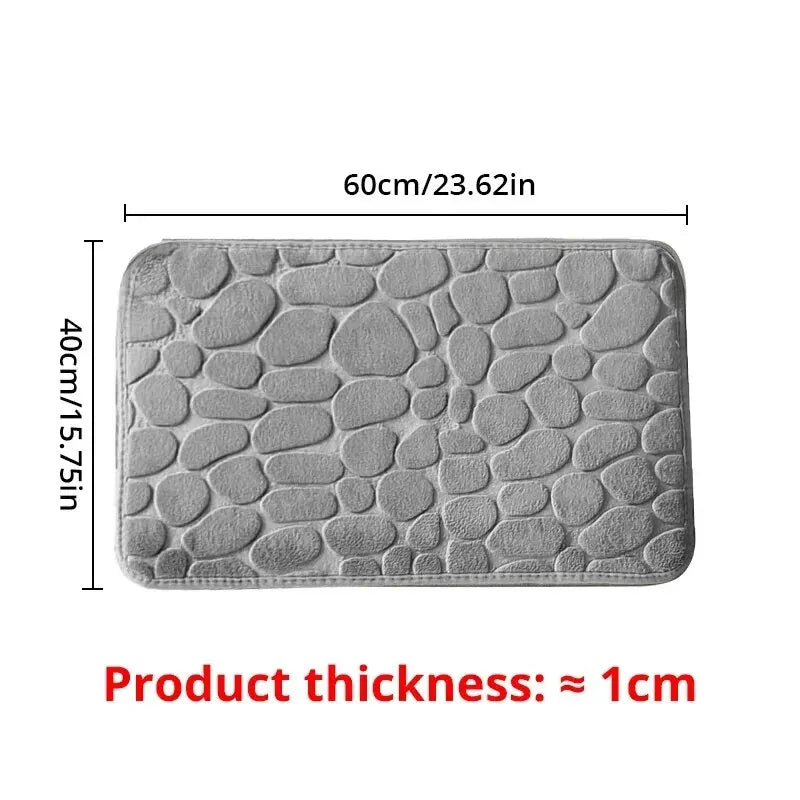 memory foam non-slip bath mat