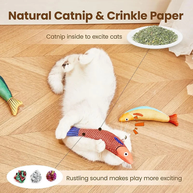 Interactive 3d cat toy