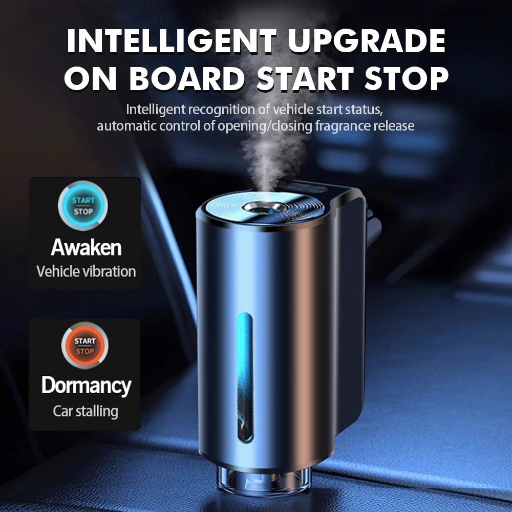 USB rechargeable car diffuser with essence