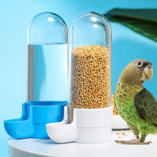 Hanging Pet Feeder Squirrel Parrot Water Dispenser