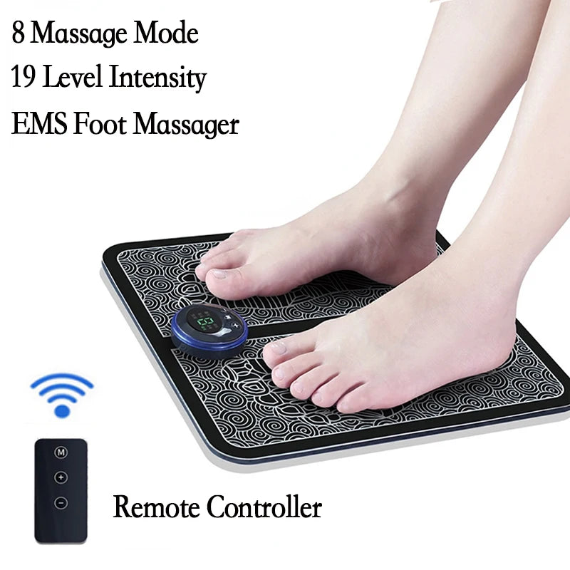 Remote EMS Foot Massager Pad