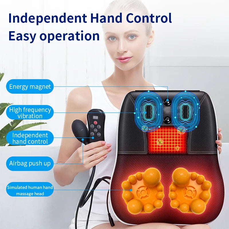 Electric Head Neck Cervical T Body Massager