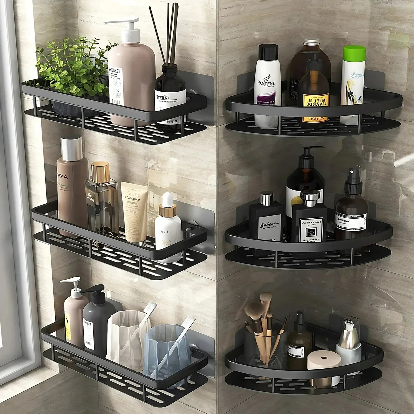 Bathroom Shelf Kitchen Storage Organizer