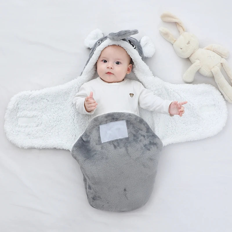 Super soft baby wrap/sleeping  bag