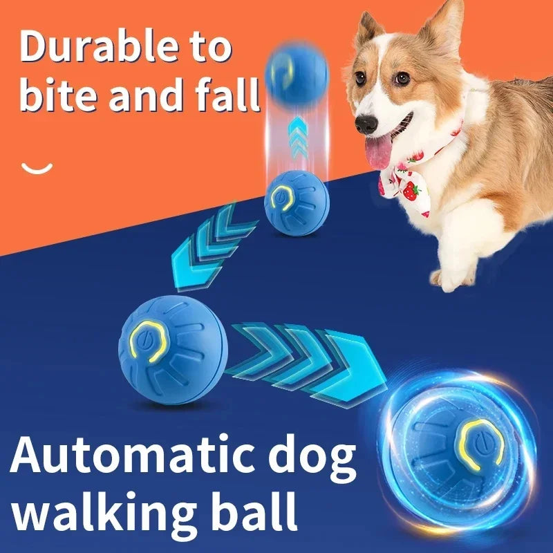 Interactive dog ball