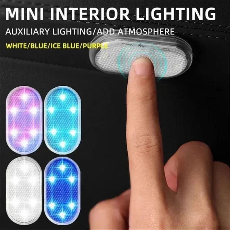 Wireless LED rechargable neon car light