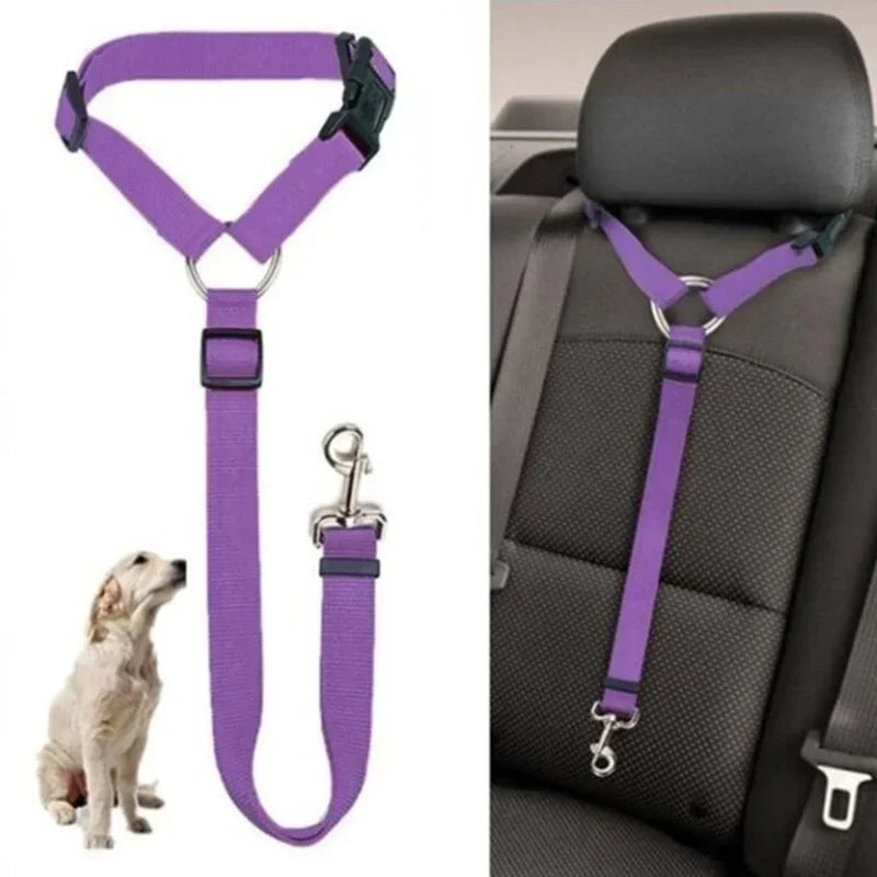 2in1 Adjustable pet seat belt