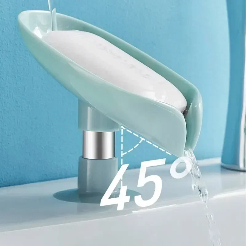 Leaf shaped suction soap holder 1 peice