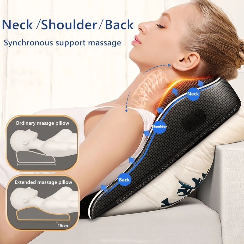 Electric Head Neck Cervical T Body Massager