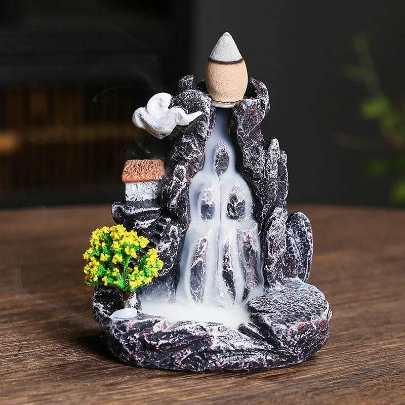 Backflow Incense Holder Waterfall Incense Burner